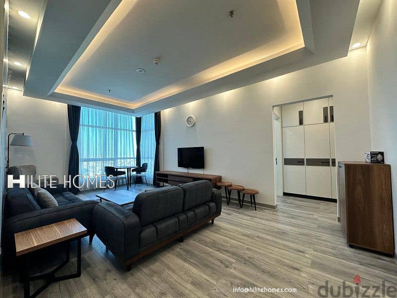 one bedroom semi furnished apartment for Rent in Mahboula 8