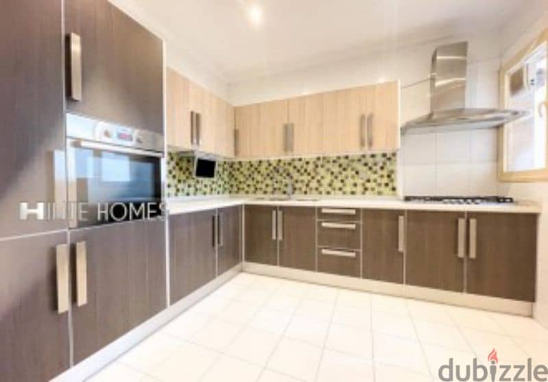 3-bedroom semi furnished flat In Salmiya. 3