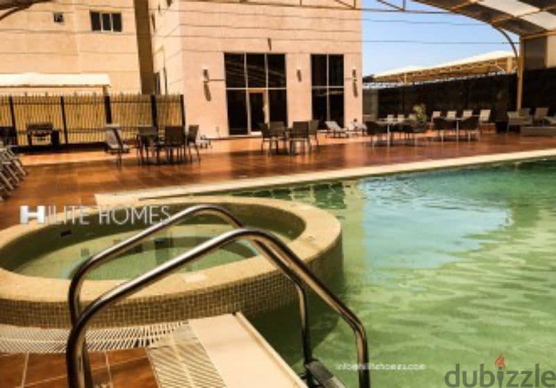3-bedroom semi furnished flat In Salmiya. 7
