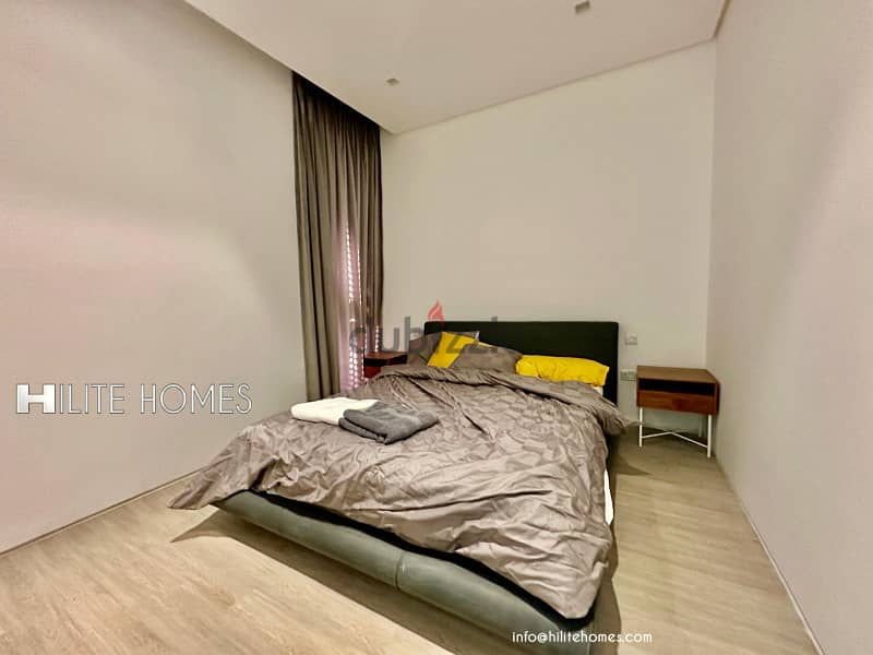 Fantastic two bedroom unfurnished apartment with balcony in salmiya 3
