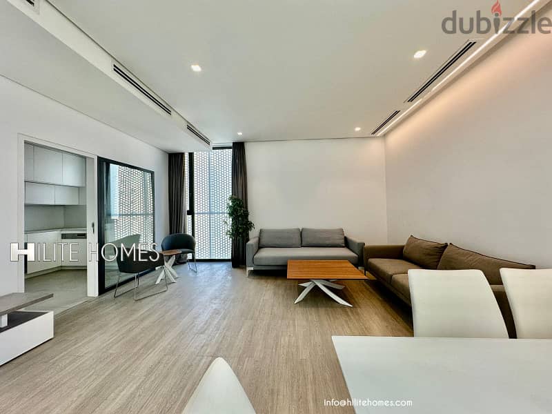 Fantastic two bedroom unfurnished apartment with balcony in salmiya 4