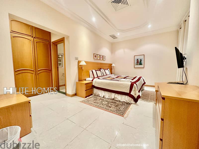 Three Bedroom furnished & un furnished apartments in Abu Al hassaniya 2