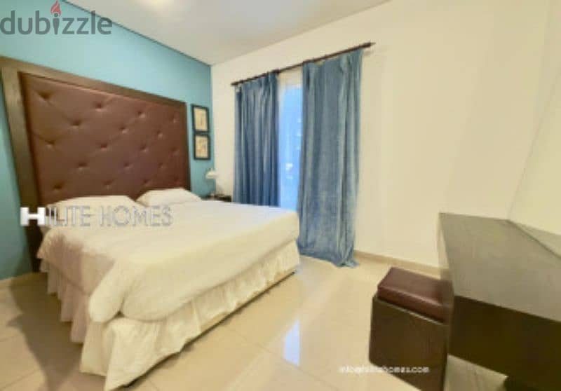 One bedroom furnished apartment for rent in Salmiya 7
