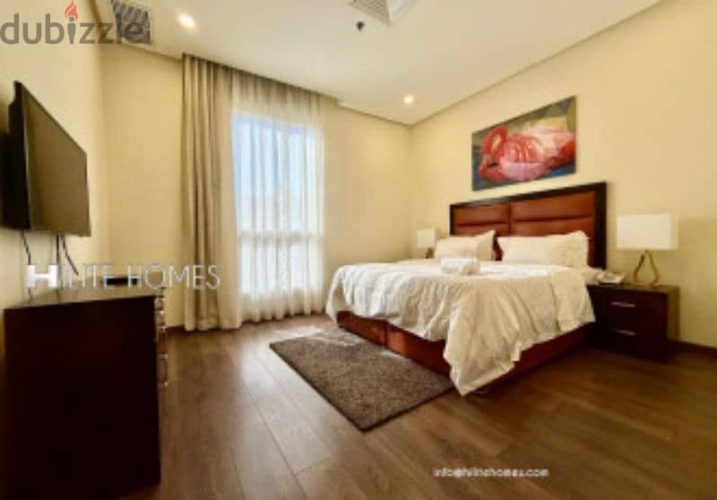 Fully furnished one-bedroom apartment  in Salmiya. 2