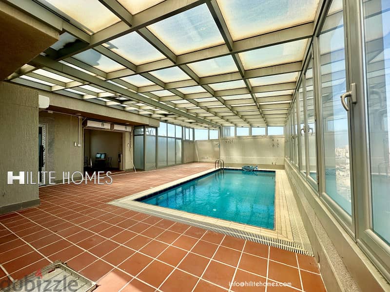 Seaview brand new two bedroom floor apartment for rent in Mahboula 2
