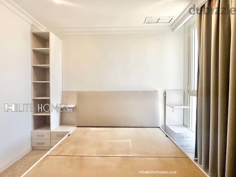 Seaview brand new two bedroom floor apartment for rent in Mahboula 8