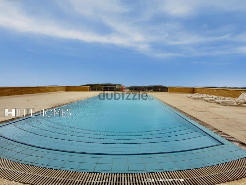 Three bedroom apartment for rent in Shaab with sea view 1