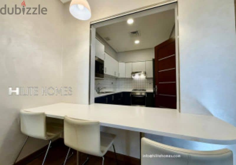 Fully furnished 1 BDR apartment available in the heart of Salmiya 1
