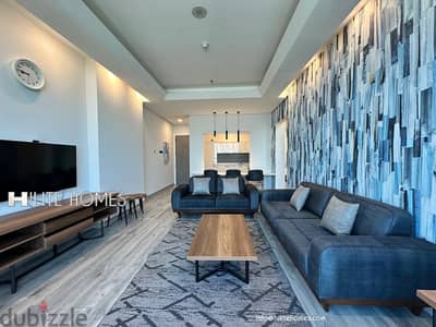 SEA VIEW SEMIFURNISHED TWO BEDROOM APARTMENT FOR RENT IN MAHBOULA