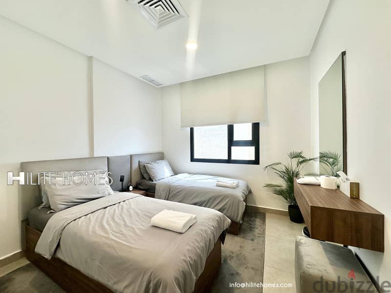 Fully Furnished Two bedroom apartment for rent in Salmiya 2