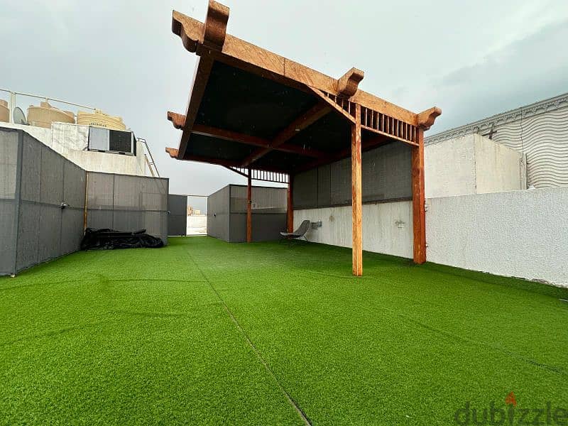 Three  bedroom full floo with Terrace  in Salwa. 1