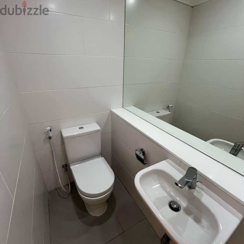Semi-furnished apartment with a direct sea view for rent in Bneid Al-Q 8