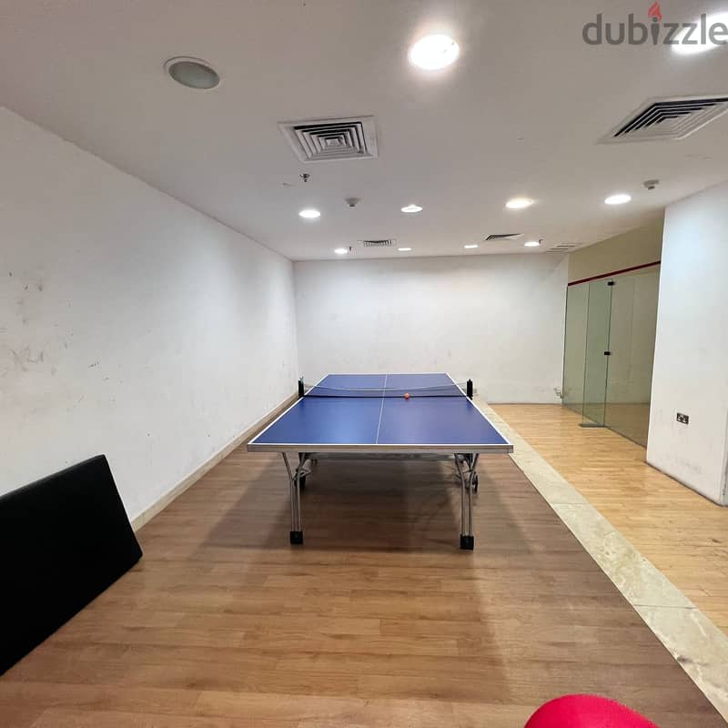 Semi-furnished apartment with a direct sea view for rent in Bneid Al-Q 18