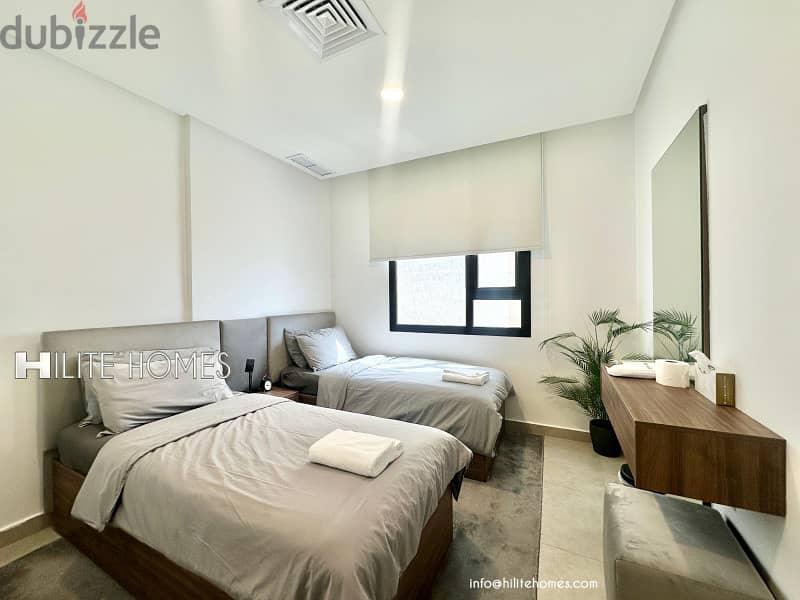 Fully Furnished Two bedroom apartment for rent in Salmiya 2