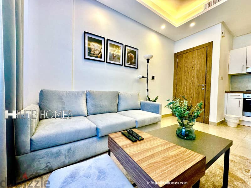 Fully Furnished one bedroom apartment for rent in Salmiya 3