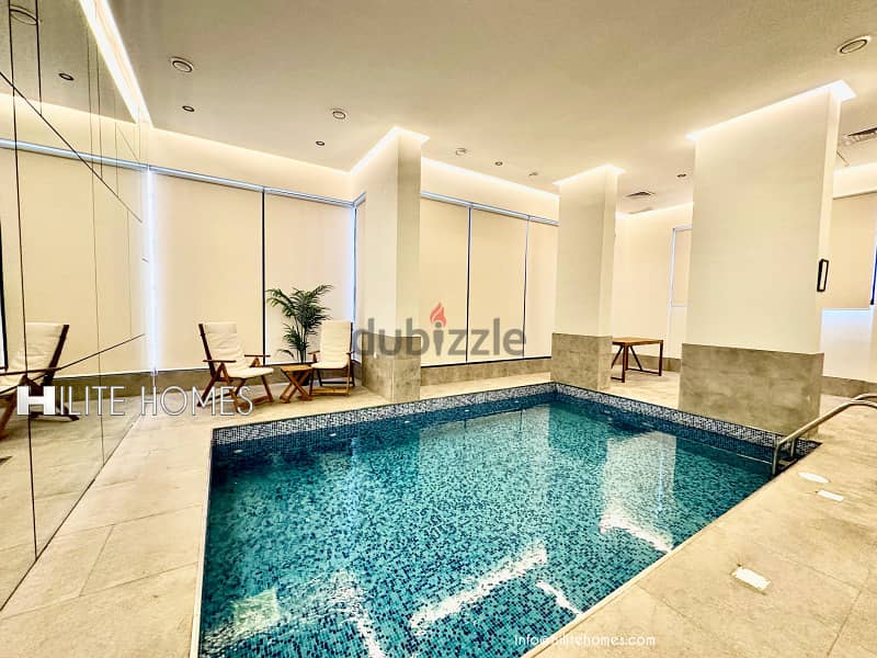 Fully Furnished one bedroom apartment for rent in Salmiya 5