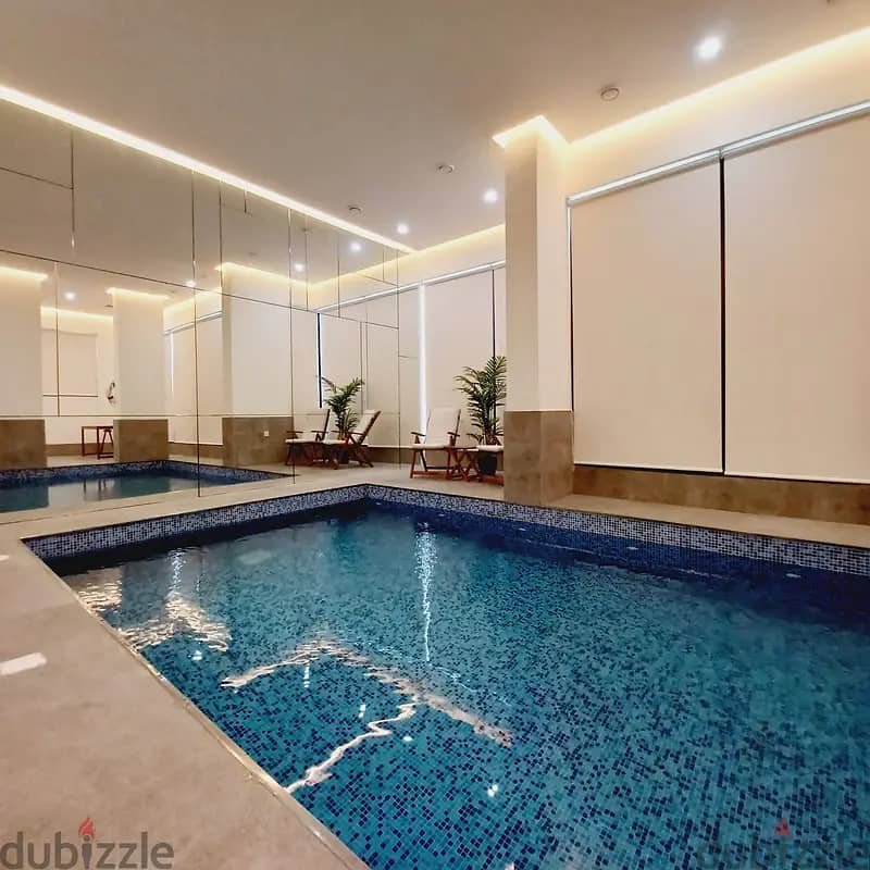 Semi-furnished apartment (first tenant) for rent in Salmiya 8