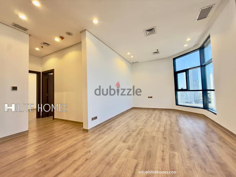 Seaview 2 bedroom semi furnished apartment for rent in Sabha Al Salem 3