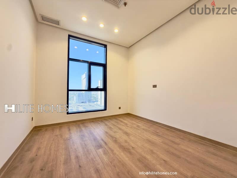 Seaview 2 bedroom semi furnished apartment for rent in Sabha Al Salem 5
