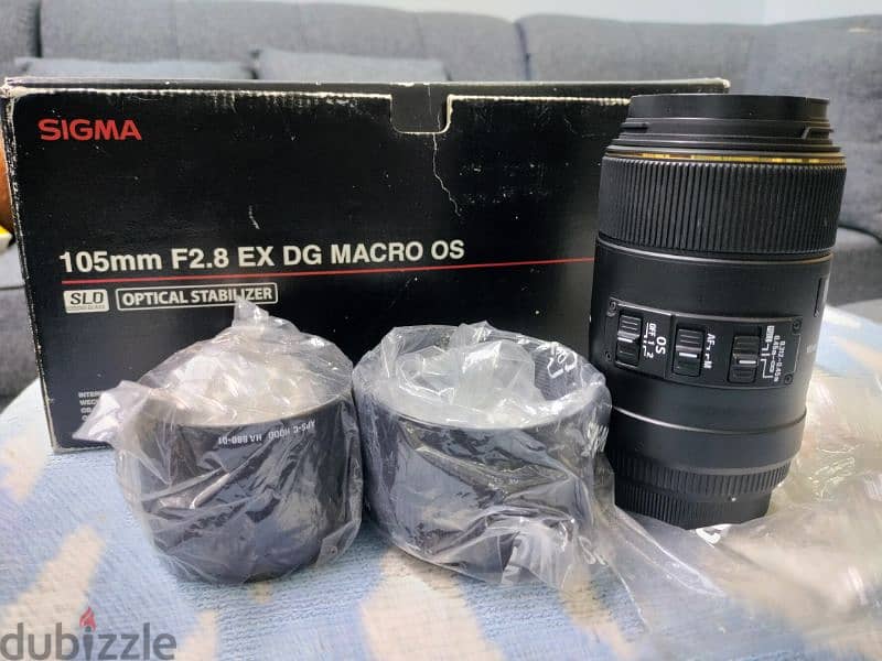 Sigma 105mm f/2.8 EX DG Macro OS (Canon Mount) – Excellent Condition 2