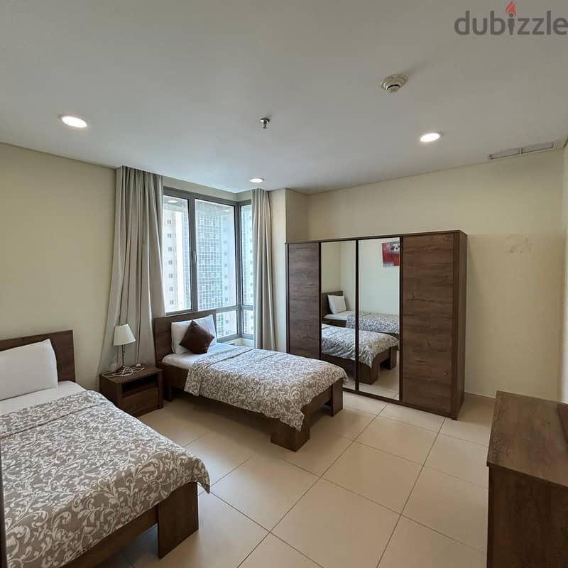 Furnished duplex with sea view for rent in Salmiya 1
