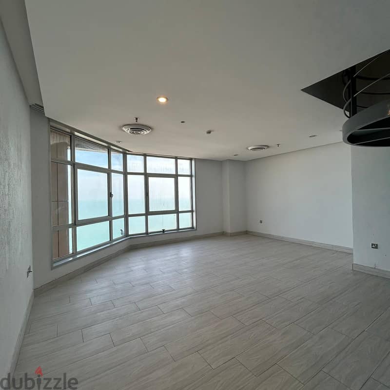 Duplex with direct sea view for rent in Salmiya 2