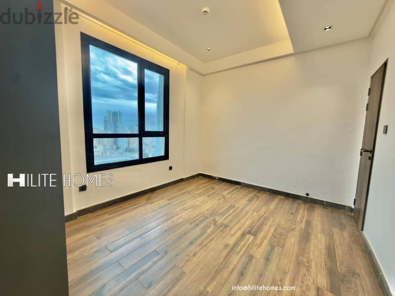 Two bedroom semi furnished Seaview apartment in sharq -2 Months FREE 1