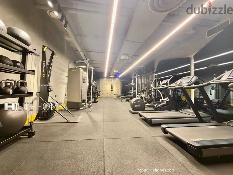 Two bedroom semi furnished Seaview apartment in sharq -2 Months FREE 2