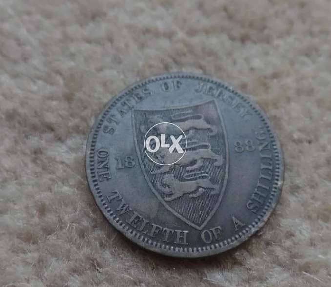 عملة تراثيه بريطانيه نادره تعود لعام 1888 heritage British Rare Coin 1