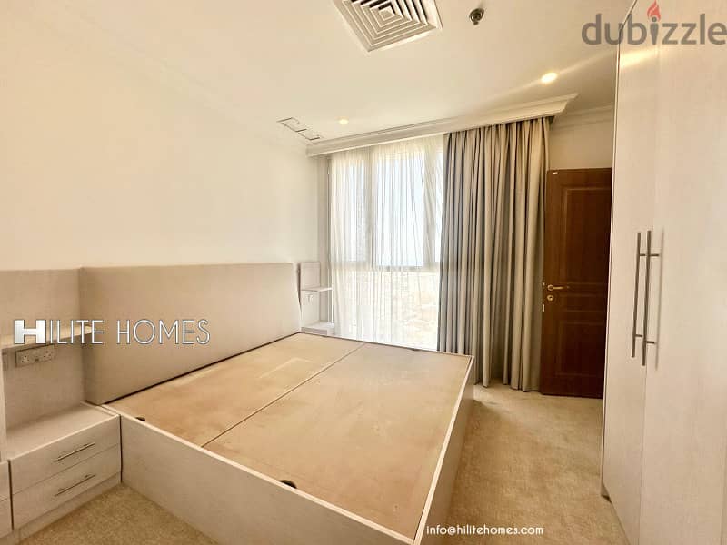 Seaview brand new two bedroom floor apartment for rent in Mahboula 6