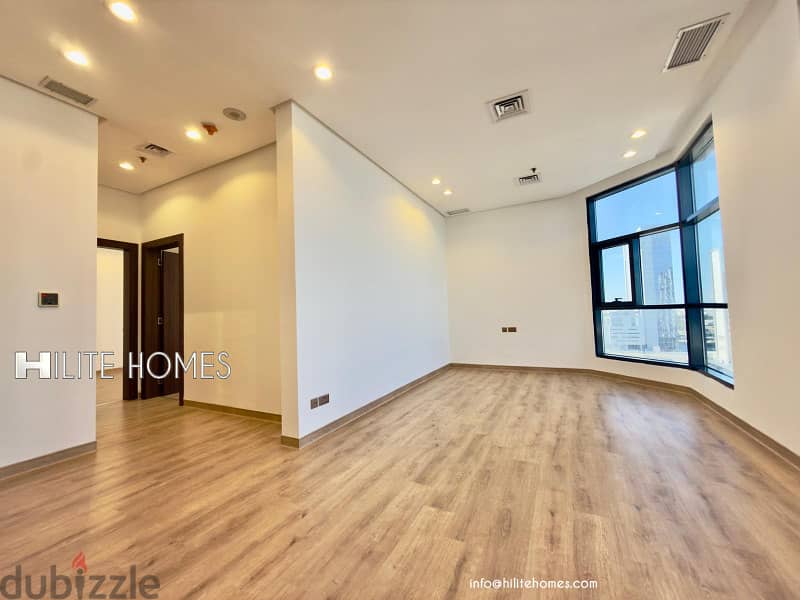 Seaview 2 bedroom semi furnished apartment for rent in Sabha Al Salem 3