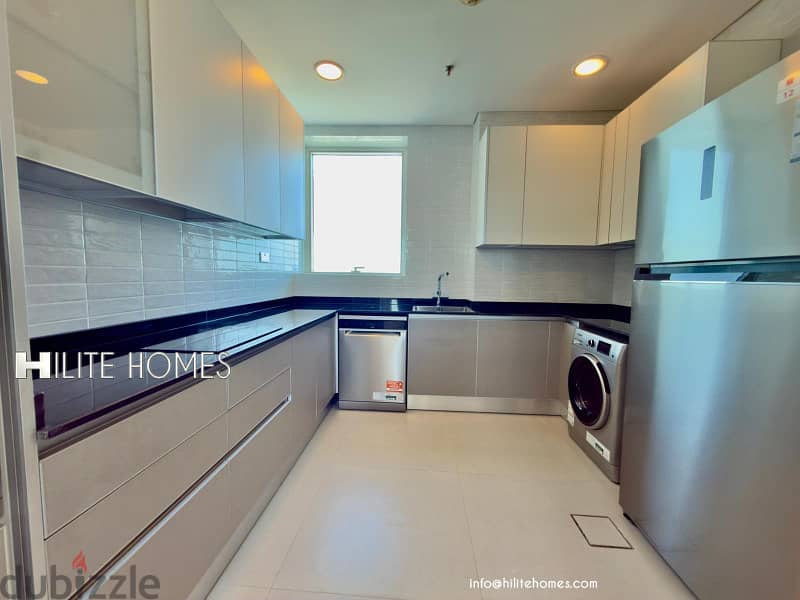 Three bedroom semi furnished apartment for rent in shaab 4