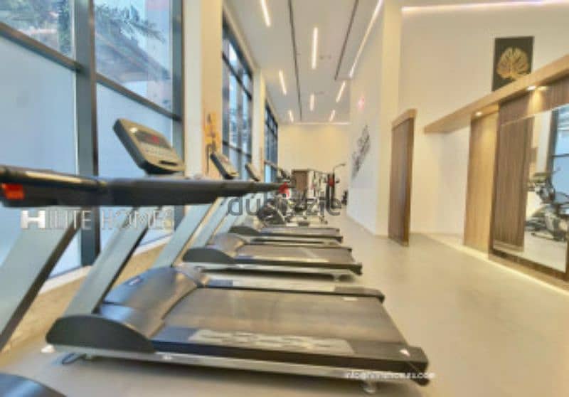 Seaview 2 bedroom semi furnished apartment for rent in Sabha Al Salem 5