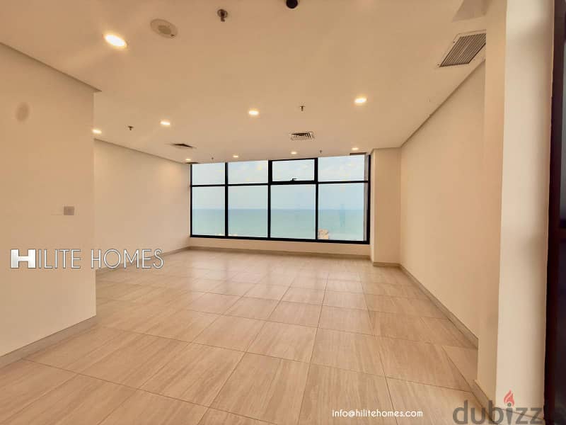 Three bedroom Seaview apartment for rent in Sabha Al Salem 3