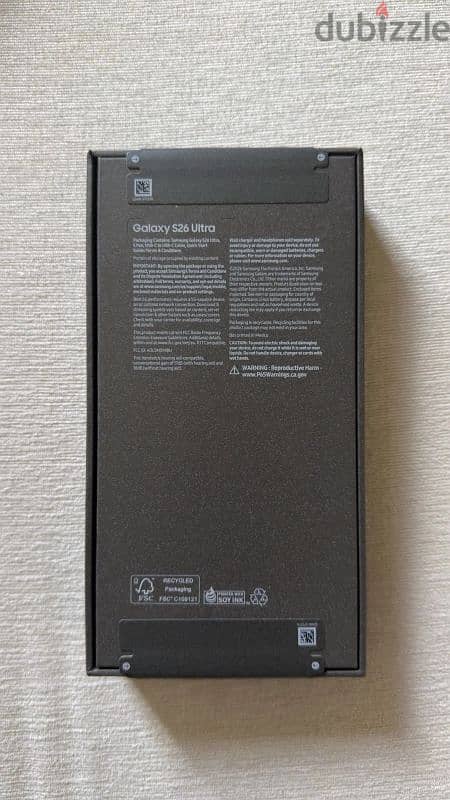 Brand new Samsung - Galaxy S26 Ultra 512GB (Unlocked) - Cobalt Violet 1