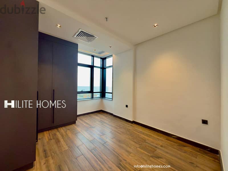 Two bedroom semi furnished Seaview apartment in sharq -2 Months FREE 3