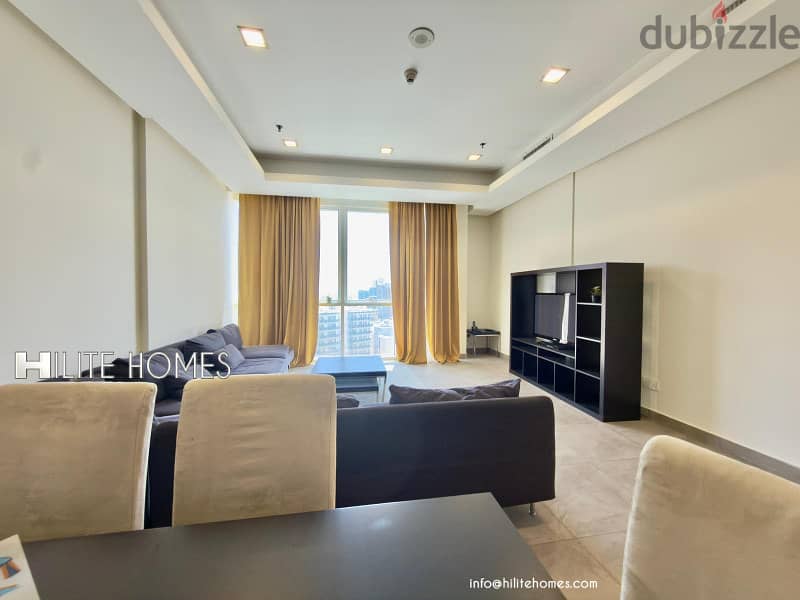 Modern 3 bedroom Duplex Seaview apartment for rent in Salmiya 5