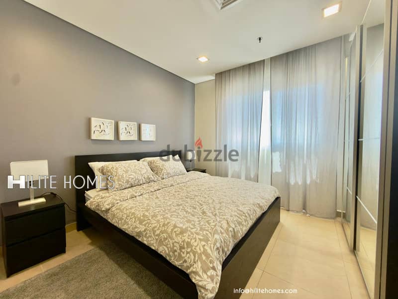 Modern 3 bedroom Duplex Seaview apartment for rent in Salmiya 14