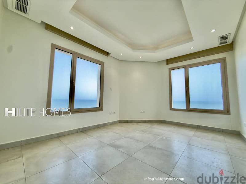 2 bedroom sea view compound apartments for rent in Al-Bida 7