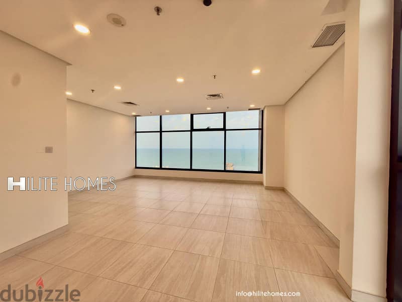 Three bedroom Seaview apartment for rent in Sabha Al Salem 1