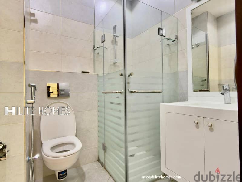 2 bedroom sea view compound apartments for rent in Al-Bida 2