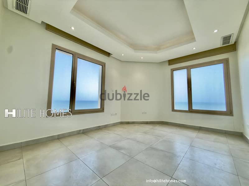 2 bedroom sea view compound apartments for rent in Al-Bida 7