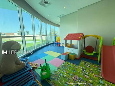 Three bedroom semi furnished apartment for rent in shaab