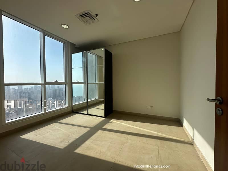 Modern 3 bedroom Duplex Seaview apartment for rent in Salmiya 2