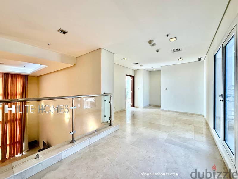 Modern 3 bedroom Duplex Seaview apartment for rent in Salmiya 8
