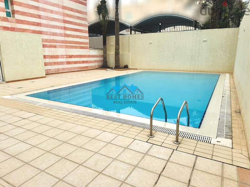 Premium 3 Bedrooms Apartment with Swimming Pool in Salwa 2