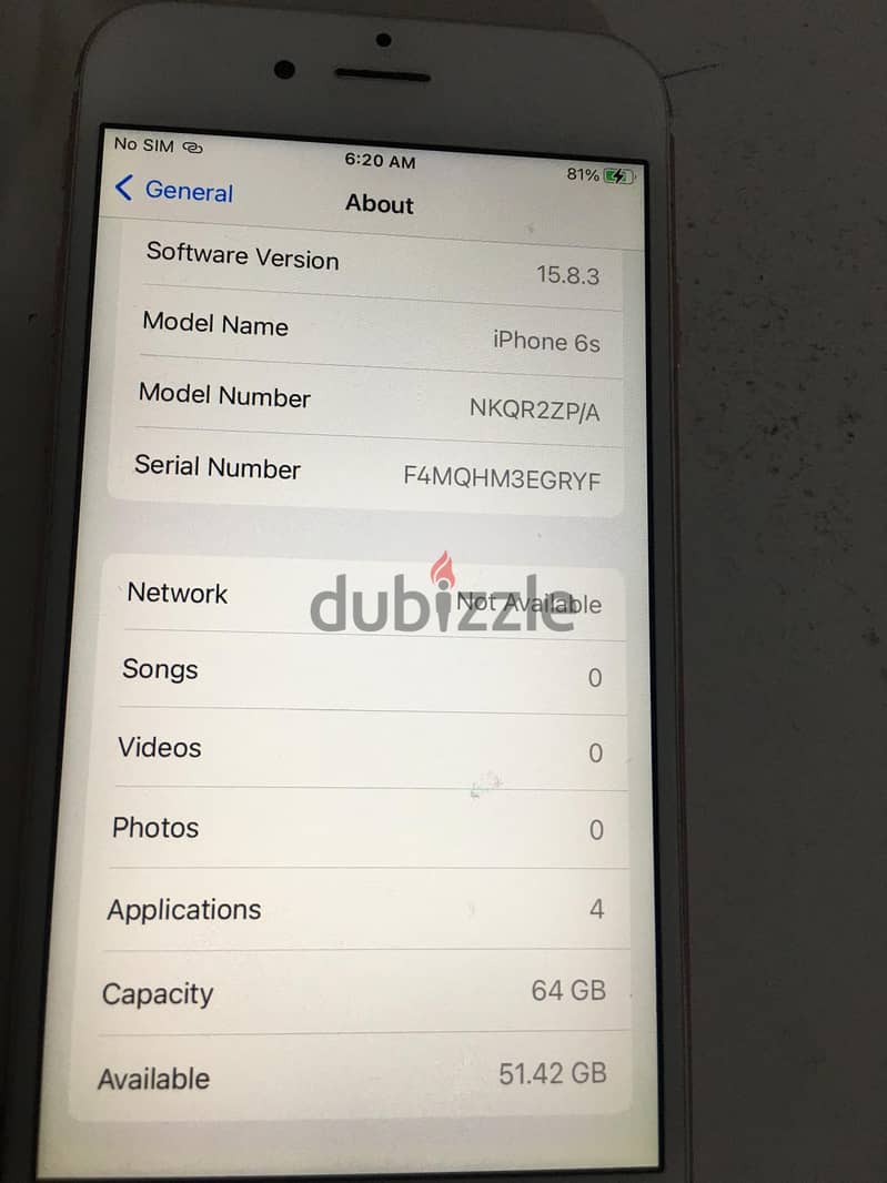 iPhone 6S  64Gb 1