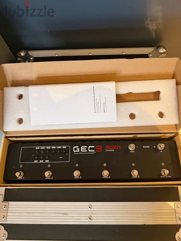Guitar pedal switcher 1