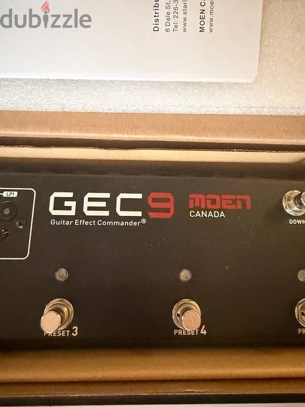 Guitar pedal switcher 2