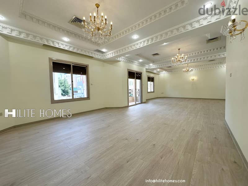 Spacious Four bedroom floor apartment for rent in Jabriya 14
